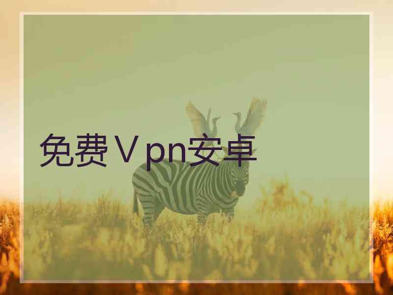 免费Ⅴpn安卓