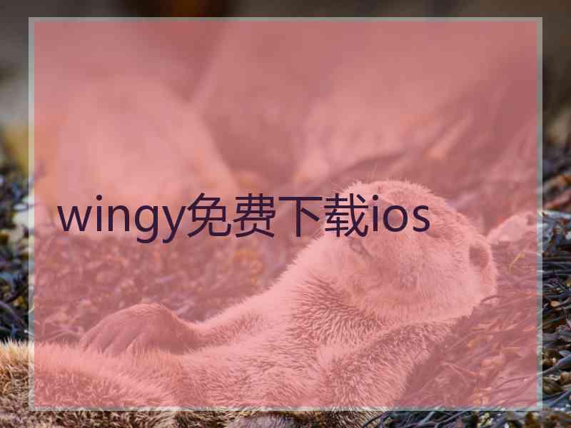 wingy免费下载ios