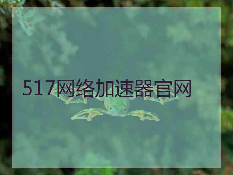 517网络加速器官网
