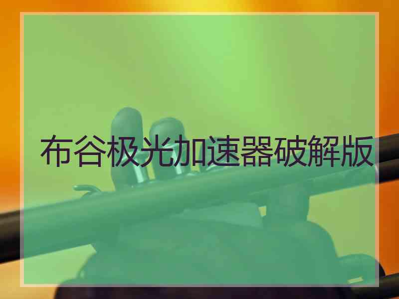 布谷极光加速器破解版