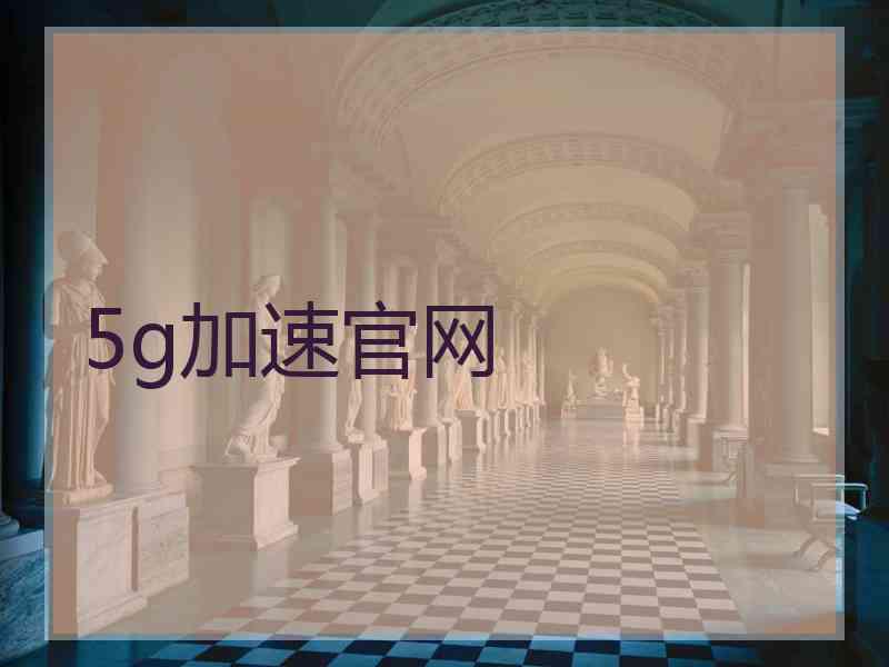 5g加速官网