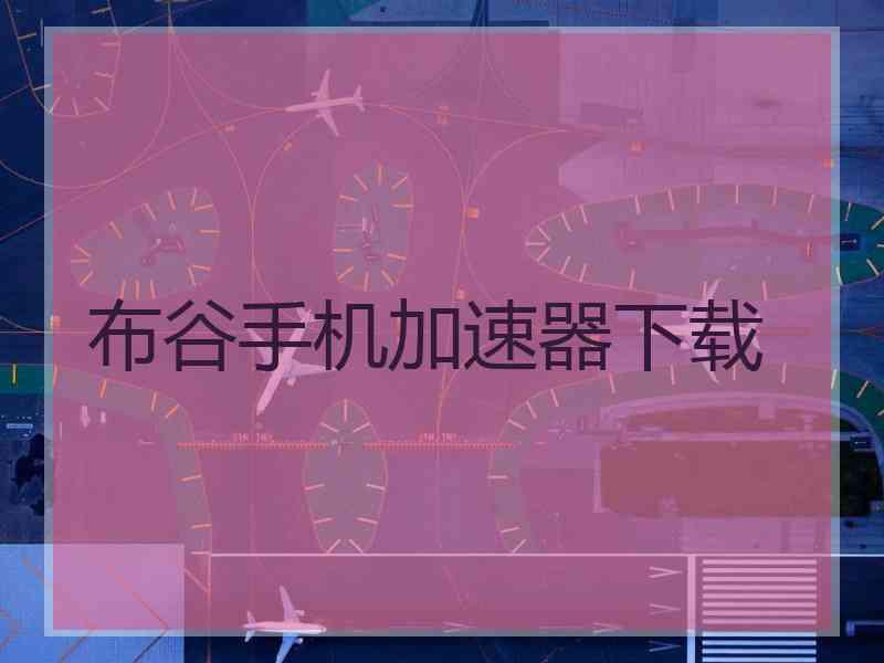 布谷手机加速器下载
