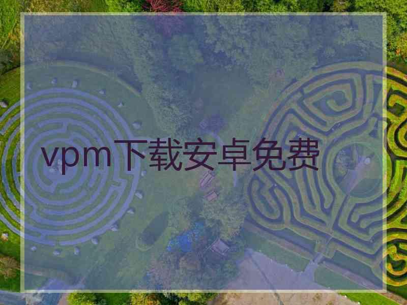 vpm下载安卓免费