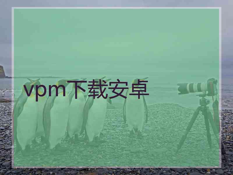 vpm下载安卓