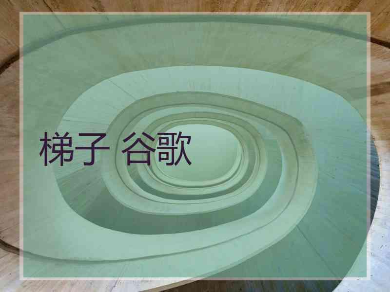 梯子 谷歌