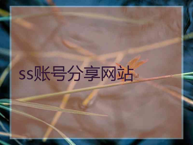 ss账号分享网站