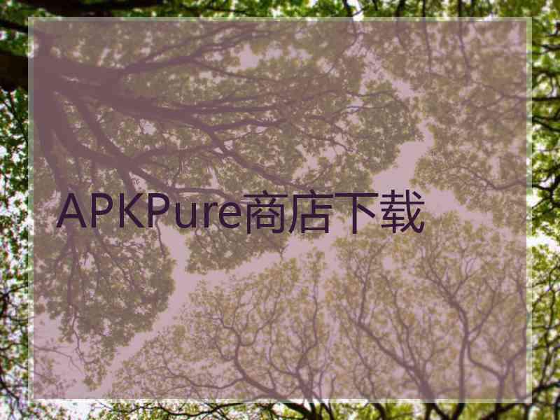 APKPure商店下载